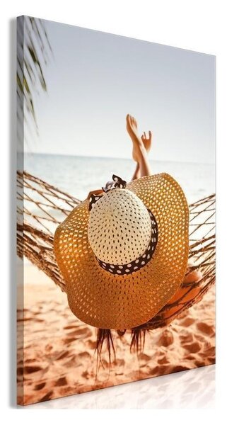 Quadro - Hammock on the Beach (1 Part) Vertical
