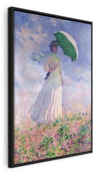 Quadro - Woman with a Parasol, facing right