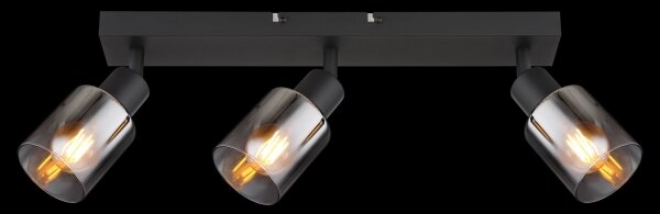 Globo 54308-3 - Faretto HUBERTUS 3xE14/40W/230V