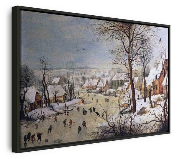 Quadro - Winter Landscape with Birdtrap (Pieter Bruegel the Elder)