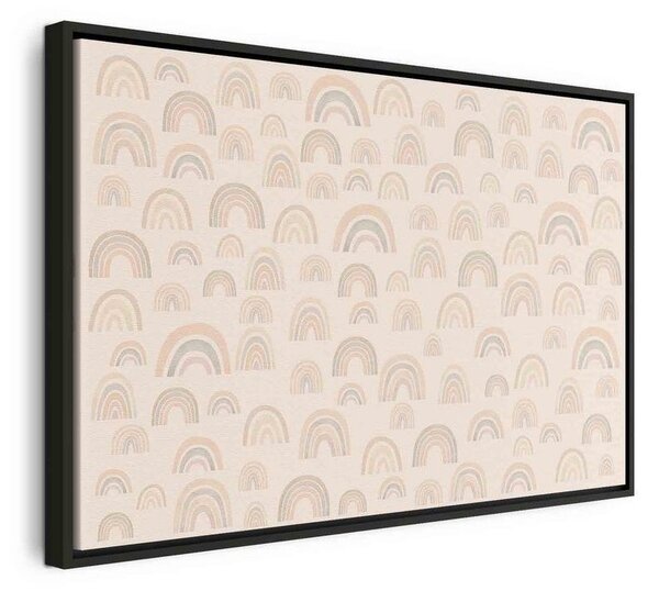 Quadro - August Sky - Various Sizes of Rainbows in Calm Colors