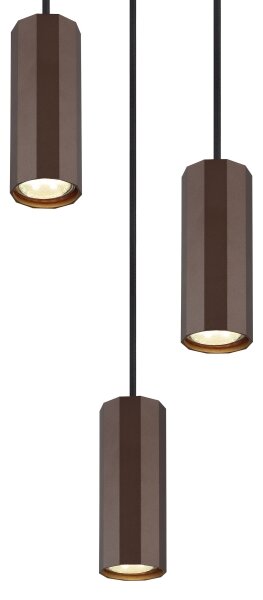 Globo 57919-3H - Lampadario a sospensione con filo JAMES 3xGU10/25W/230V