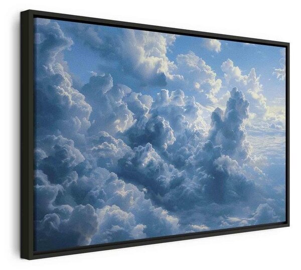 Quadro - Ocean in the Air: Waving Clouds Reflecting Morning Light