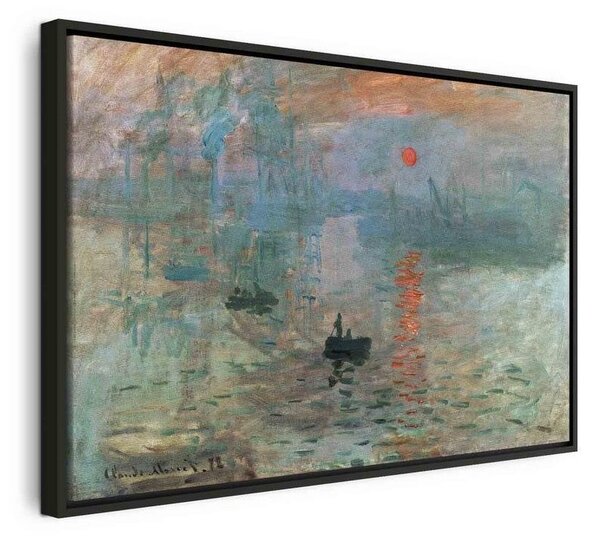 Quadro - Impression, Sunrise - Claude Monet’s Painted Landscape of the Port