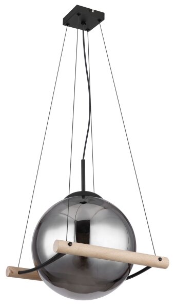 Globo 15883H - Lampadario a sospensione con filo LEONA 1xE27/15W/230V