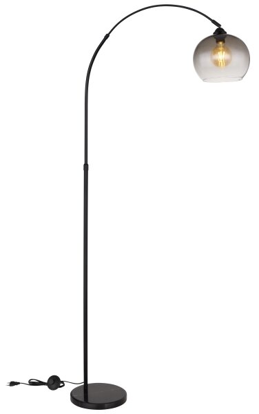 Globo 58227BS - Lampada con piedistallo NEWCASTLE 1xE27/60W/230V