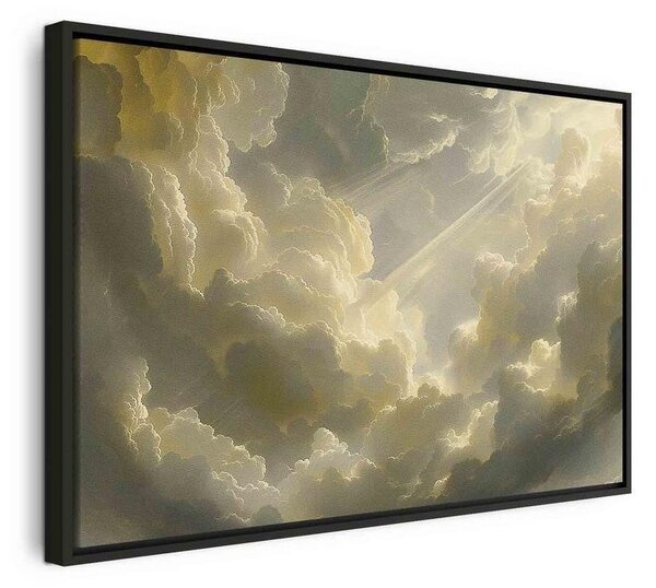 Quadro - Enchanting Play of Colors Against a Backdrop of Clouds