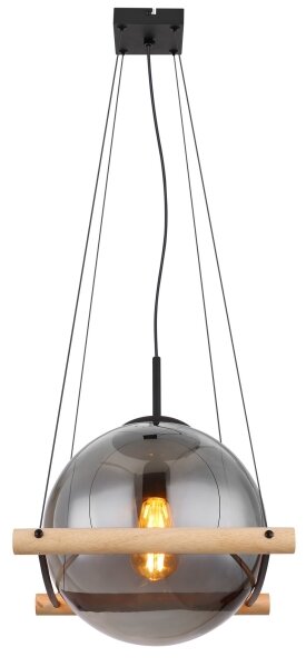 Globo 15883H - Lampadario a sospensione con filo LEONA 1xE27/15W/230V