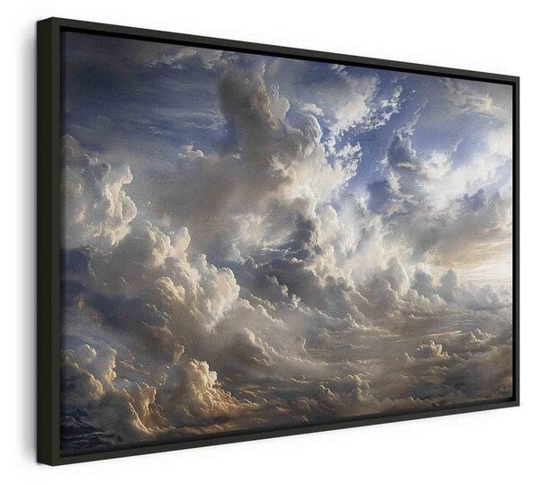Quadro - Golden Reflections on Clouds Foretelling Dusk