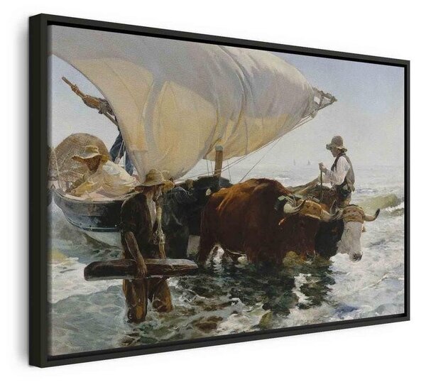 Quadro - The Return from Fishing (Joaquín Sorolla y Bastida)