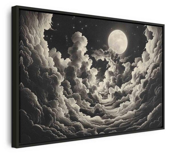 Quadro - Moon and Stars Singing Among the Great Clouds