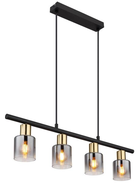 Globo 54310-4H - Lampadario a sospensione con filo HOLLSY 4xE14/25W/230V