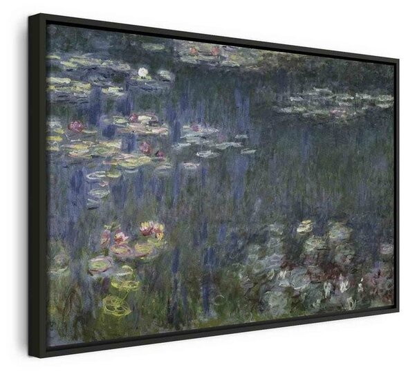 Quadro - Waterlilies: Green Reflections (Claude Monet)