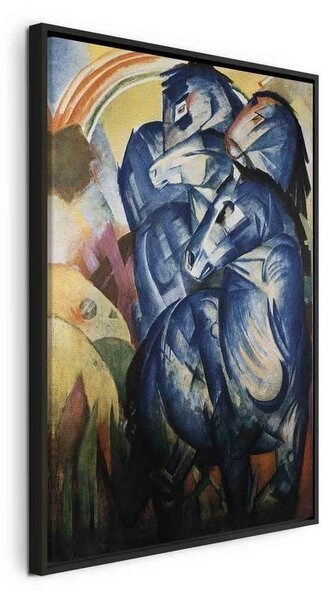 Quadro - The tower of blue horses (Franz Marc)