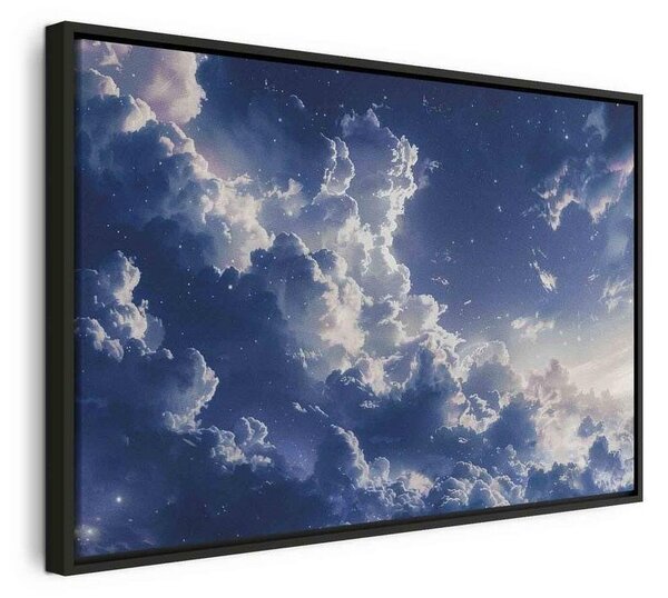 Quadro - Starry Clouds and Delicate Light Over a Corner of the Sky