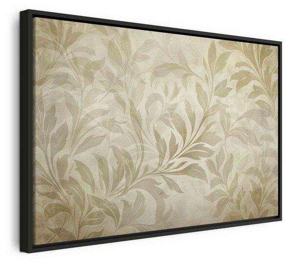 Quadro Foglie rampicanti beige