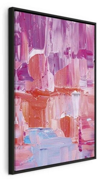 Quadro - Colorful Contrasts - Energetic Color Transitions in Shades of Pink