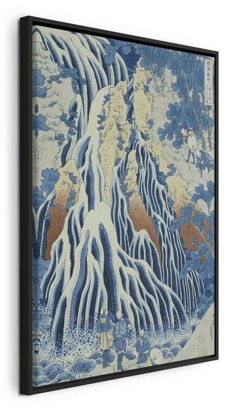 Quadro - Kirifuri Fall on Kurokami Mount from the series Shokoku Taki Meguri (A Journey to the Waterfalls of All the Pro
