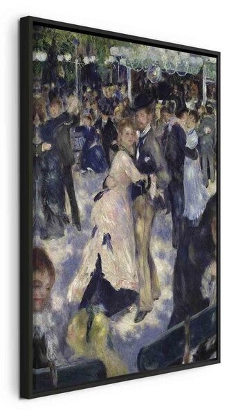 Quadro - Le Moulin de la Galette detail of the dancers (Pierre-Auguste Renoir)