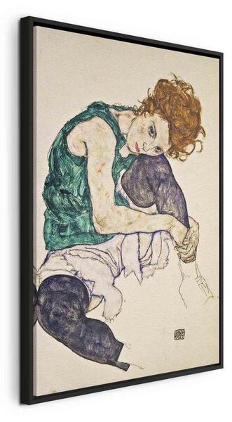 Quadro - Seated Woman with Legs Drawn Up