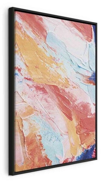 Quadro - Spring Shades - A Colorful Mix of Warm and Cool Tones on Canvas