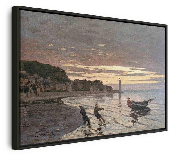 Quadro - Hauling a Boat Ashore, Honfleur