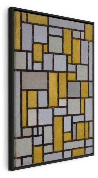 Quadro - Composition with grid 1 (Piet Mondrian)