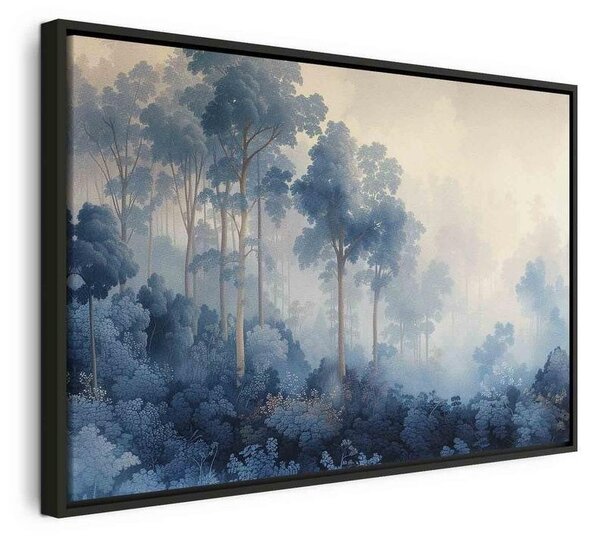 Quadro Foresta blu fatata