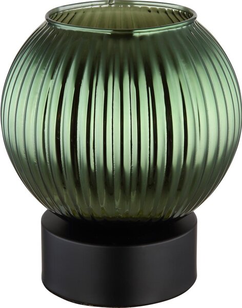 Globo 15638TG - Lampada da tavolo ZUMBA 1xE27/25W/230V diametro 15 cm verde