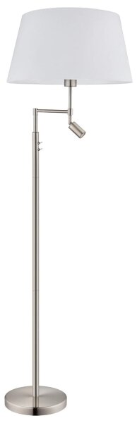 Eglo/Edi Lampada 55961 - Lampada LED da terra SANTANDER 1xE27/11W/230V + LED/2,3W