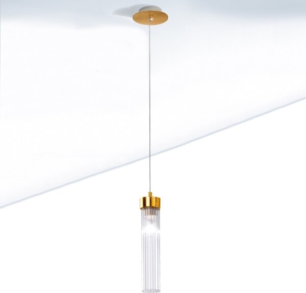 Kolarz 6009.30130 - Lampadario su filo RAGGIO 1xE14/25W/230V 24K oro