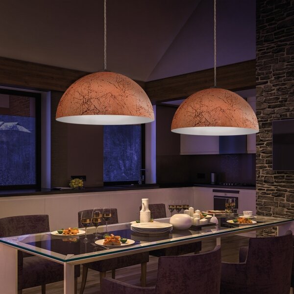 Kolarz A1339.31.Co.VinCu/50 - Lampadario CULT 1xE27/100W/230V pr. 50 cm rame