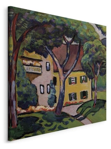Quadro - Staudacherhaus in Tegernsee (August Macke)