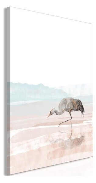 Quadro - Crane in the Morning (1 Part) Vertical
