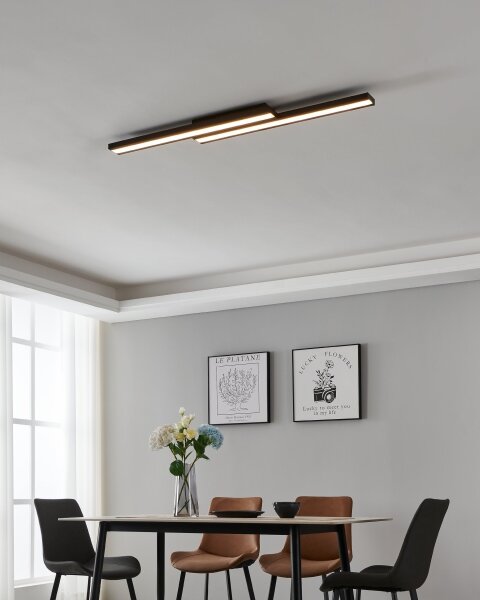 Eglo 31715 - LED RGBW dimmerabile SALITERAS-Z 20,4W/230V nero