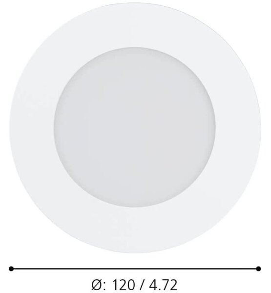 Eglo 900101 - Lampada da bagno dimmerabile a LED FUEVA-Z LED/5,4W/230V IP44