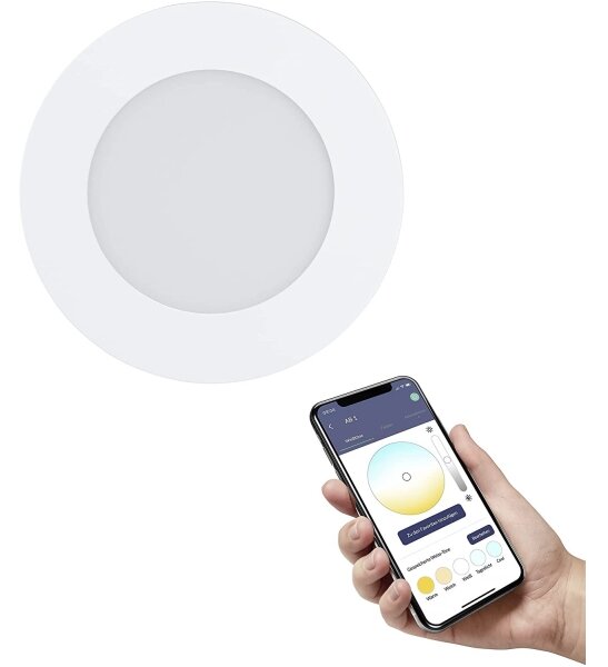 Eglo 900101 - Lampada da bagno dimmerabile a LED FUEVA-Z LED/5,4W/230V IP44