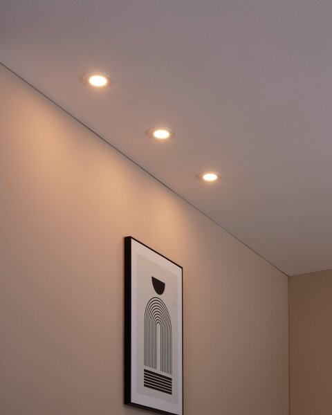 Eglo 31741 - SET 3xLED Lampada dimmerabile FUEVA-Z LED/2,8W/230V IP44 bianco
