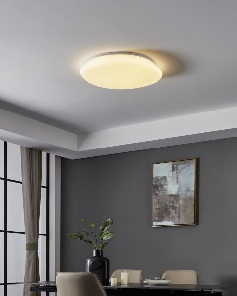 Eglo 900129 - Plafoniera dimmerabile LED RGBW SILERAS-Z LED/33W/230V