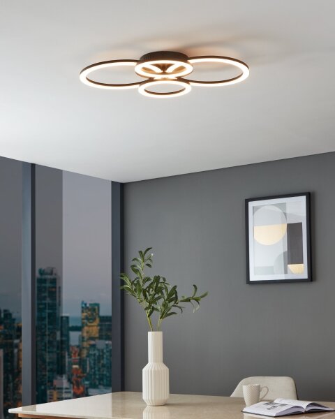 Eglo 900319 - Plafoniera LED dimmerabile PARRAPOS-Z LED/41W/230V