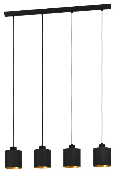 Eglo 900148 - Lampadario a sospensione con filo ZARAGOZA 4xE27/28W/230V