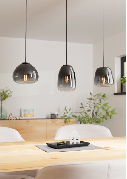 Eglo 900195 - Lampadario a sospensione con filo AGUILARES 3xE27/40W/230V