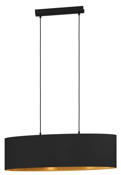 Eglo 900147 - Lampadario a sospensione con filo ZARAGOZA 2xE27/40W/230V