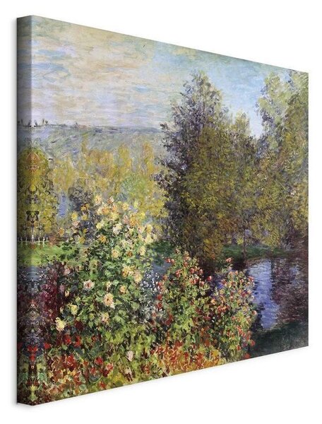 Quadro - Coin de jardin à Montgeron (Claude Monet)