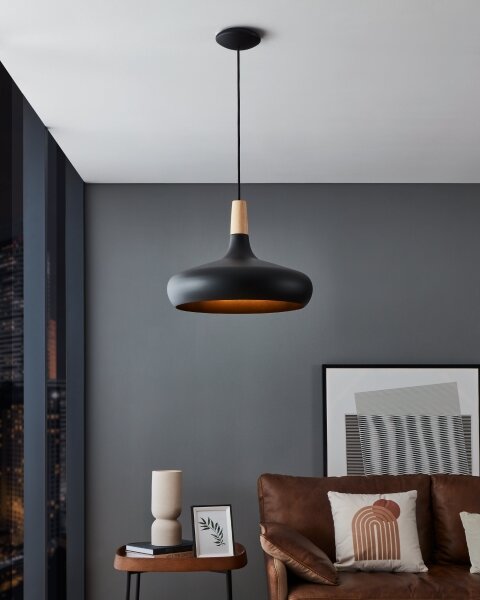 Eglo 900163 - Lampadario a sospensione con filo SABINAR 1xE27/40W/230V diametro 40 cm