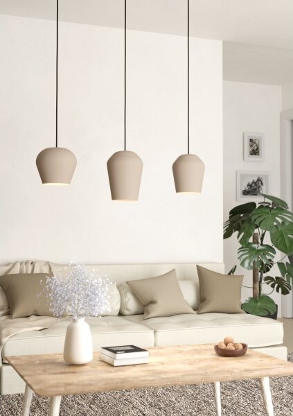 Eglo 900143 - Lampadario a sospensione con filo CAMBAITO 3xE27/40W/230V