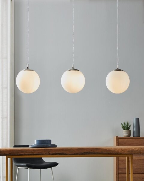 Eglo 900395 - Lampadario a sospensione con filo RONDO 3xE27/40W/230V