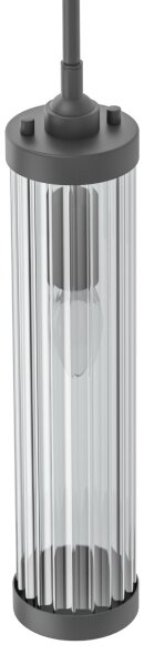 Open Design OR85310 - Lampada a sospensione con cavo FIATTO 1xE14/12W/230V nero