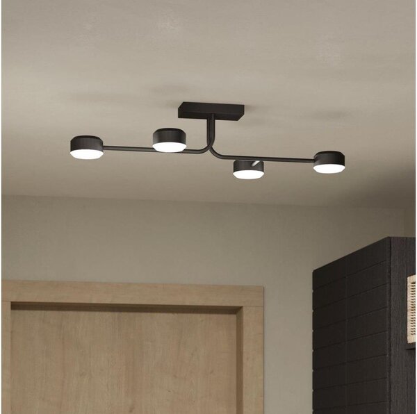 Eglo 900351 - Lampadario a plafone LED dimmerabile CLAVELLINA 4xLED/6,8W/230V