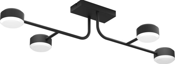 Eglo 900351 - Lampadario a plafone LED dimmerabile CLAVELLINA 4xLED/6,8W/230V